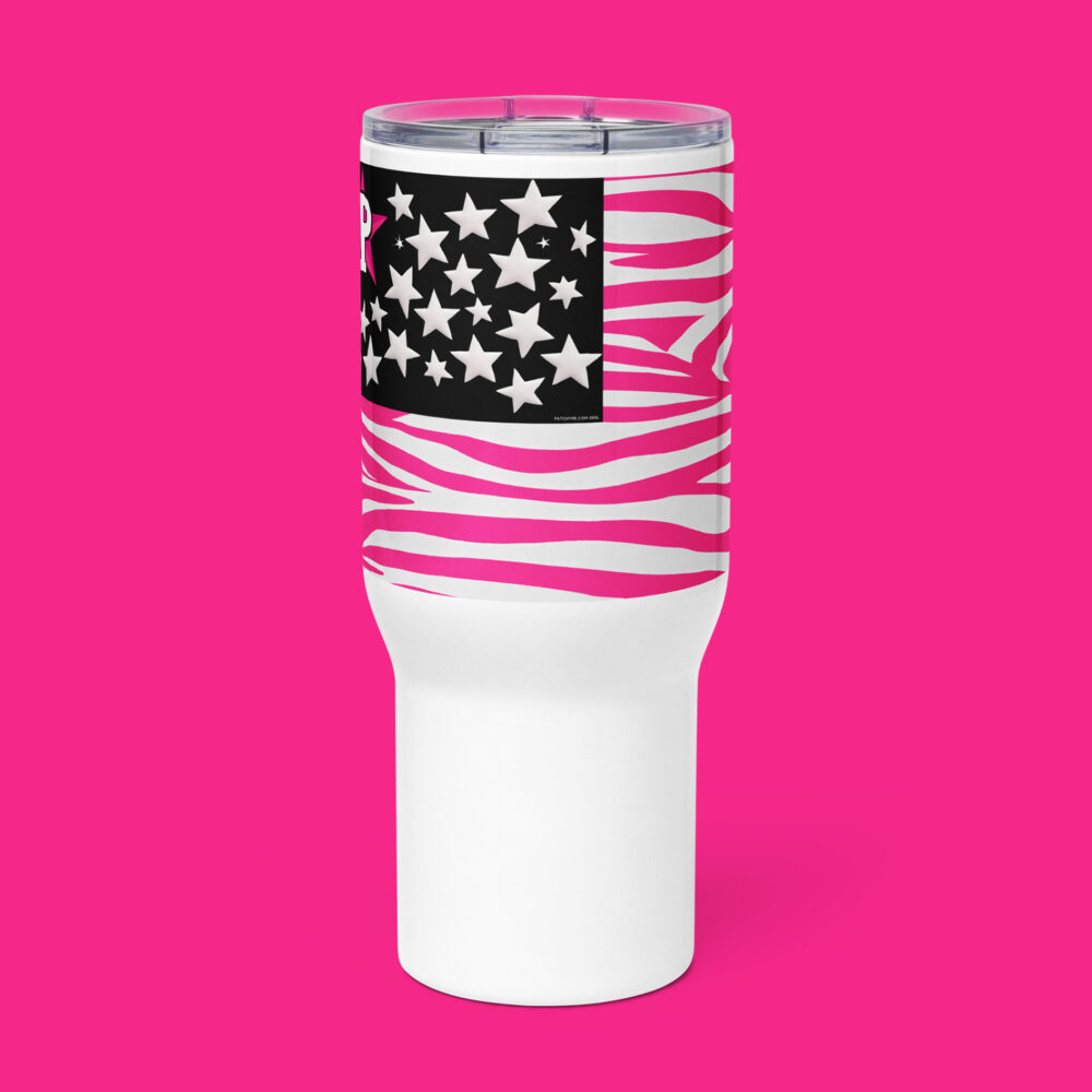 PATCHY FLAG TRAVEL MUG