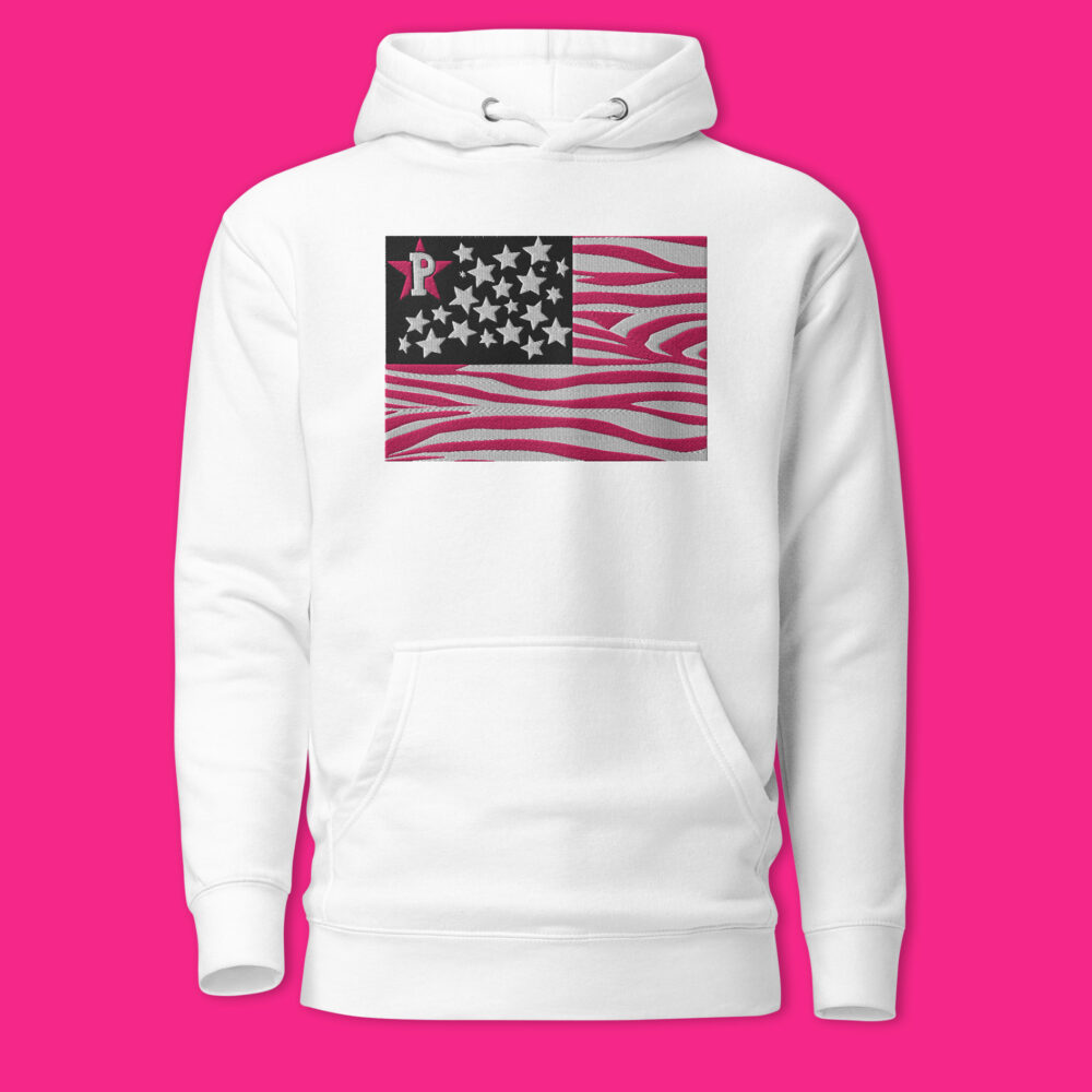 PATCHY FLAG UNISEX HOODIE