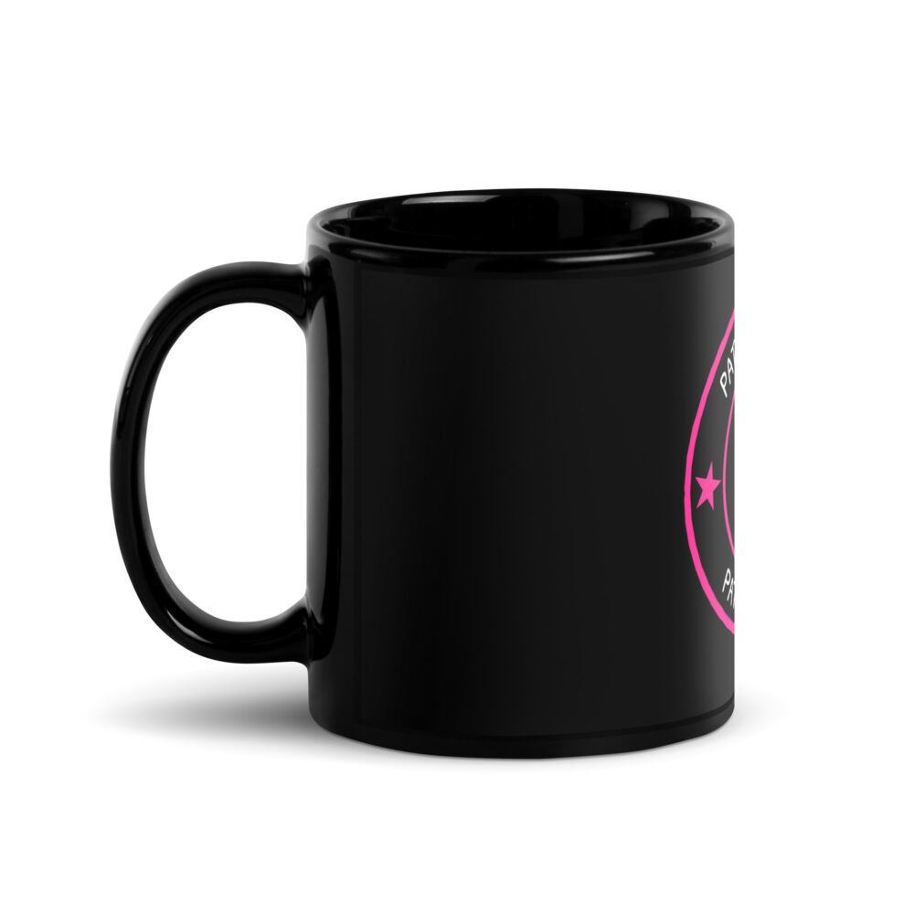 PATCHY ICON BLACK GLOSSY MUG - Image 2