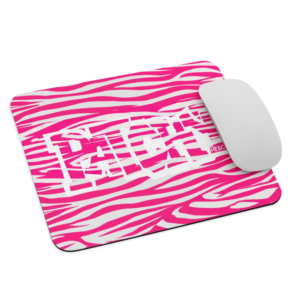 PATCHY STRIPES MOUSE PAD