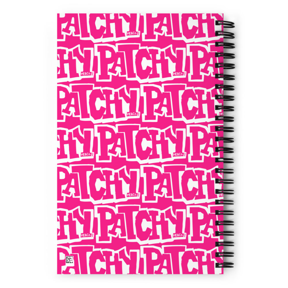 PATCHY WP SPIRAL NOTEBOOK