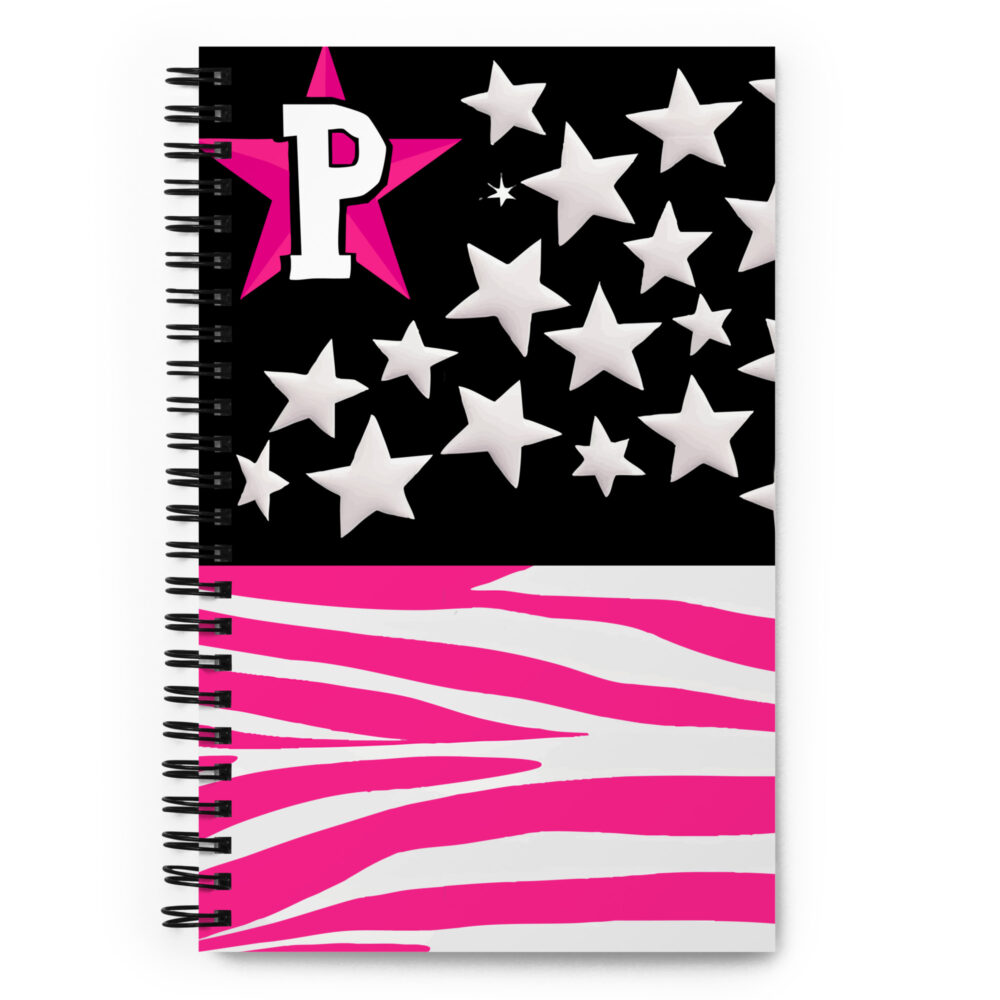 PATCHY FLAG SPIRAL NOTEBOOK