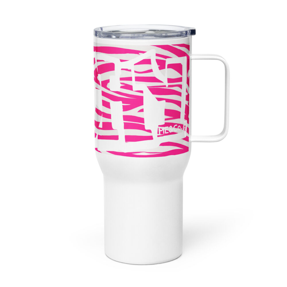 PATCHY WITH STRIPES TRAVEL MUG - Image 3