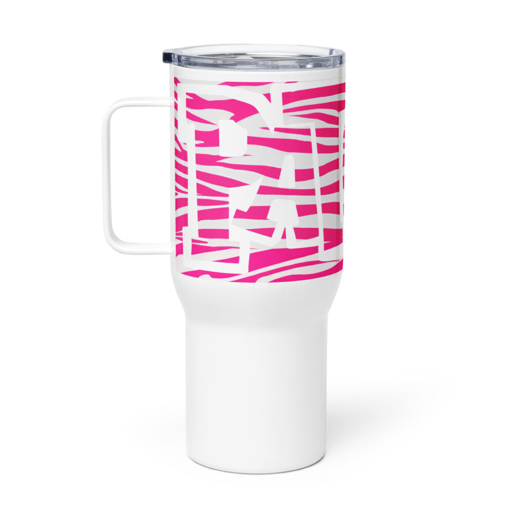 PATCHY WITH STRIPES TRAVEL MUG - Image 2