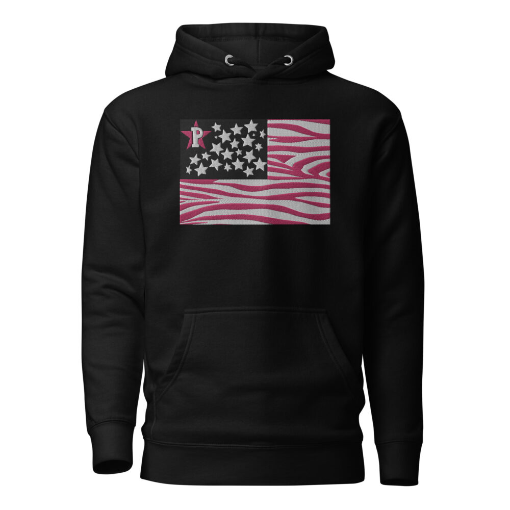 PATCHY FLAG UNISEX HOODIE