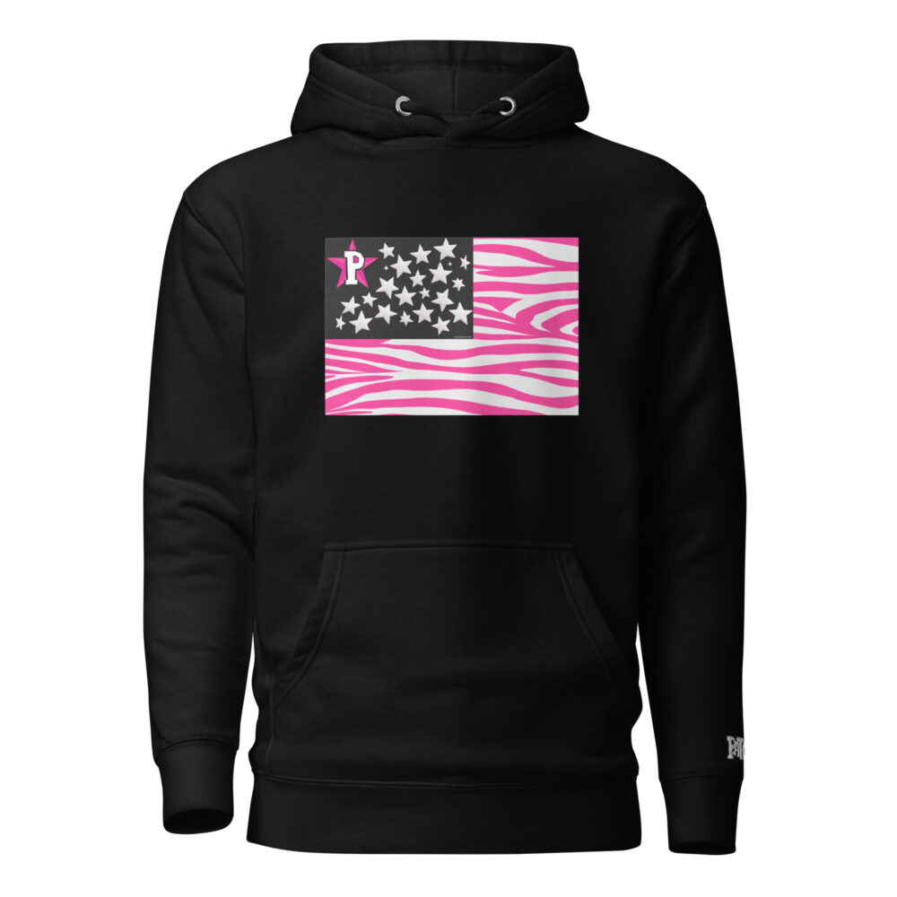 PATCHY FLAG UNISEX HOODIE - Image 2