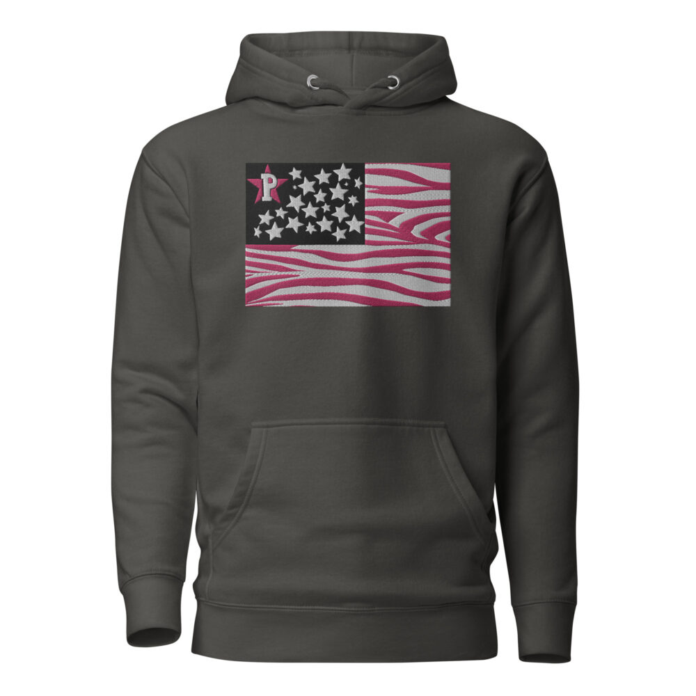 PATCHY FLAG UNISEX HOODIE - Image 4