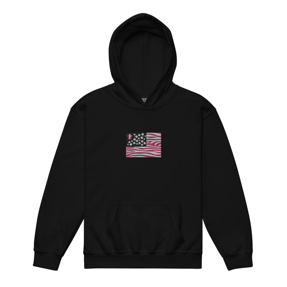 PATCHY FLAG YOUTH HEAVY BLEND HOODIE