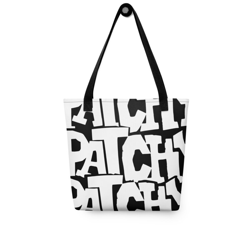 PATCHY ALL OVER TOTE BAG