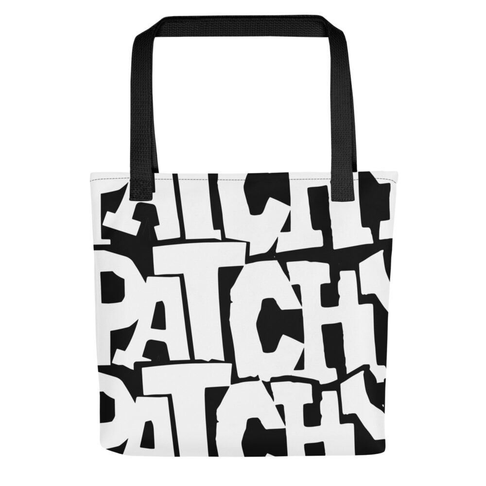 PATCHY ALL OVER TOTE BAG - Image 2