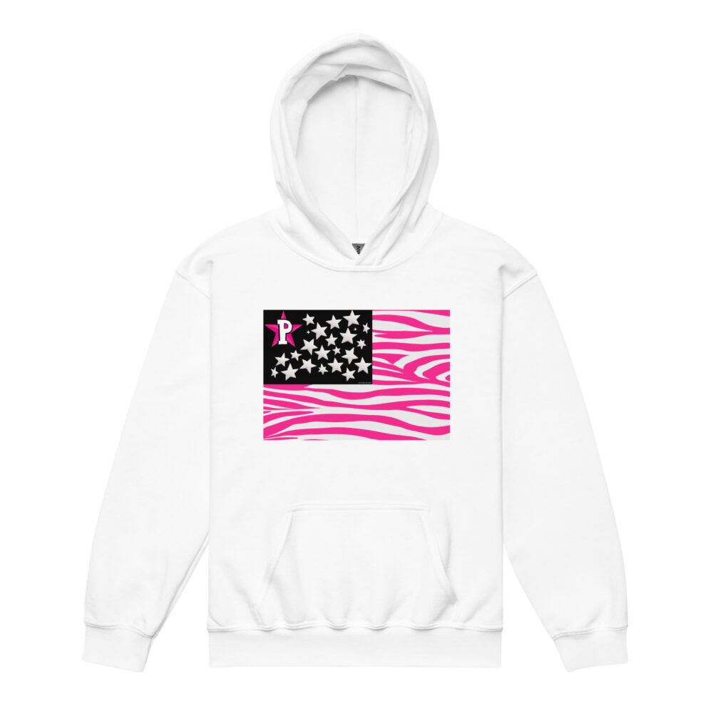 PATCHY FLAG YOUTH HEAVY BLEND HOODIE - Image 4